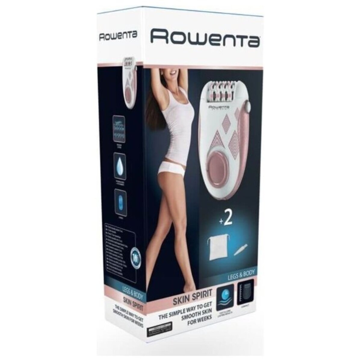 Эпилятор Rowenta EP2900F1 (Цвет: White / Pink)