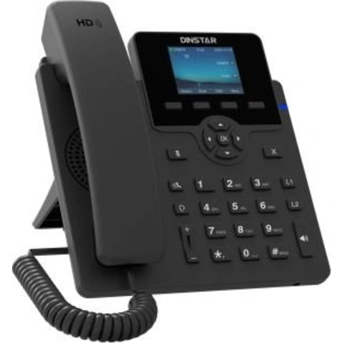 Телефон IP Dinstar C62UP, черный