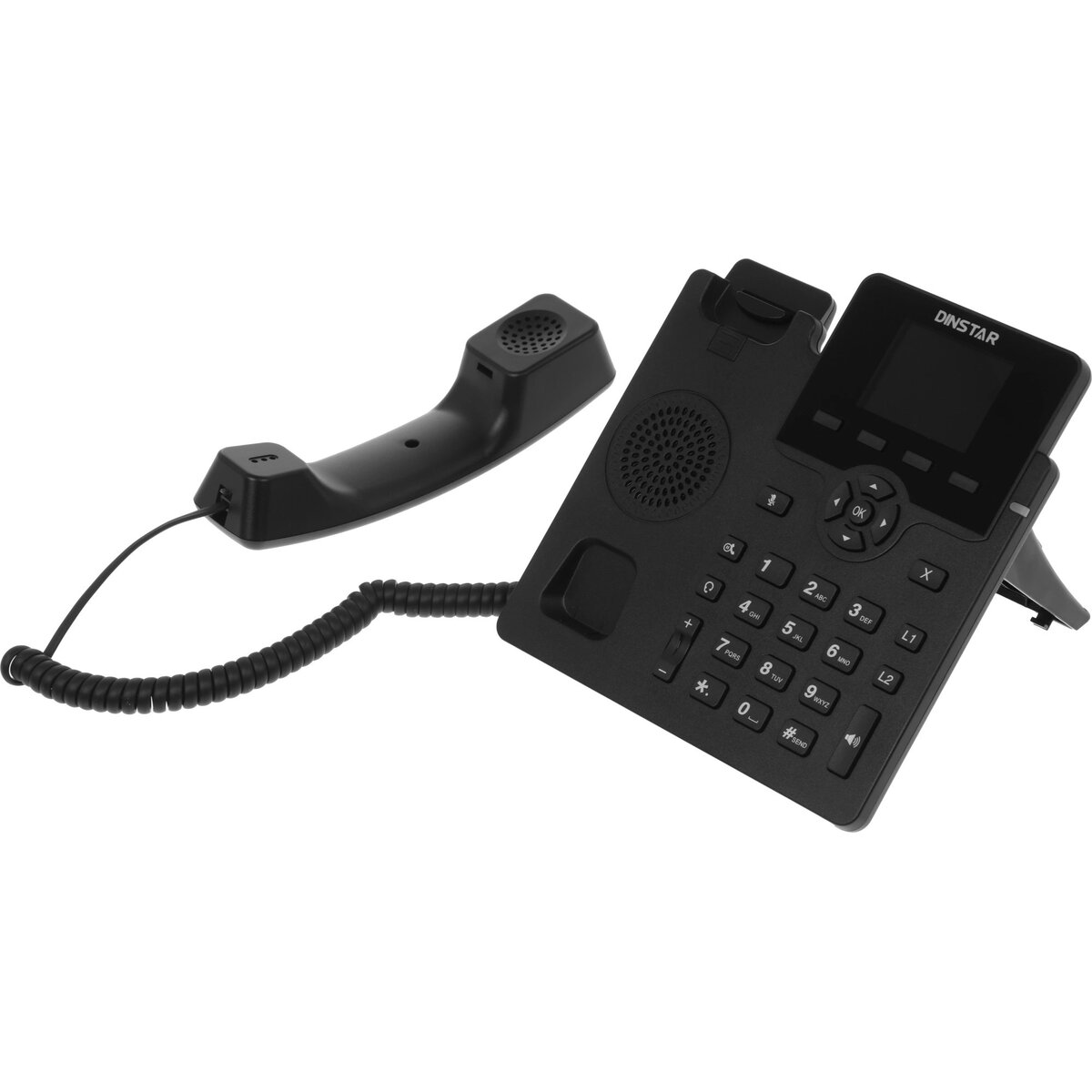 Телефон IP Dinstar C62UP, черный