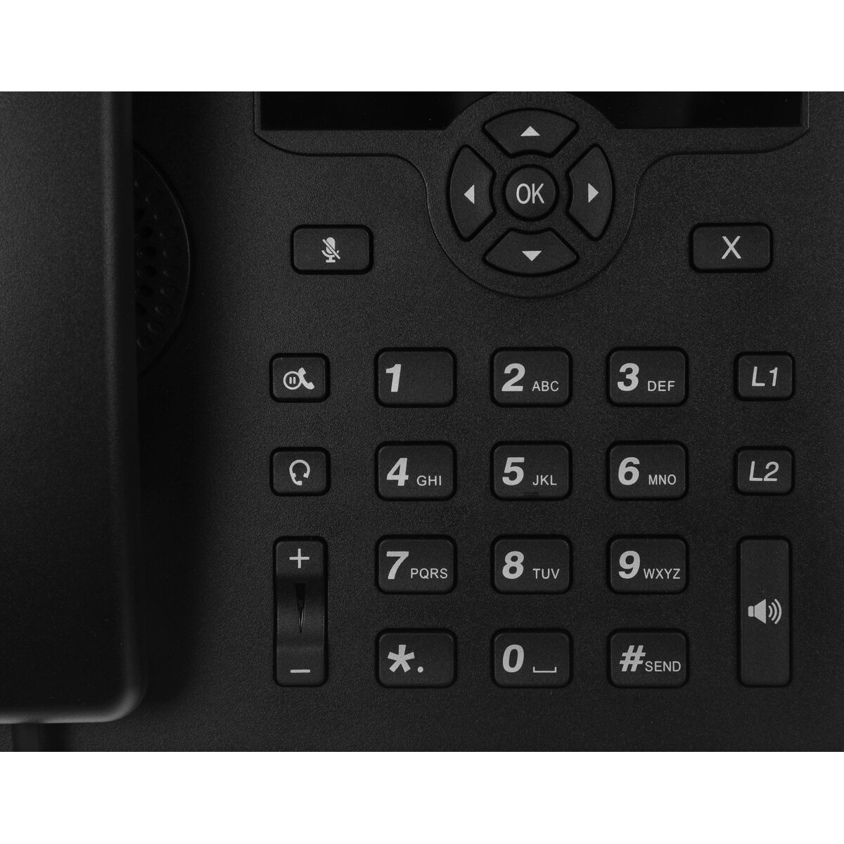 Телефон IP Dinstar C62UP, черный