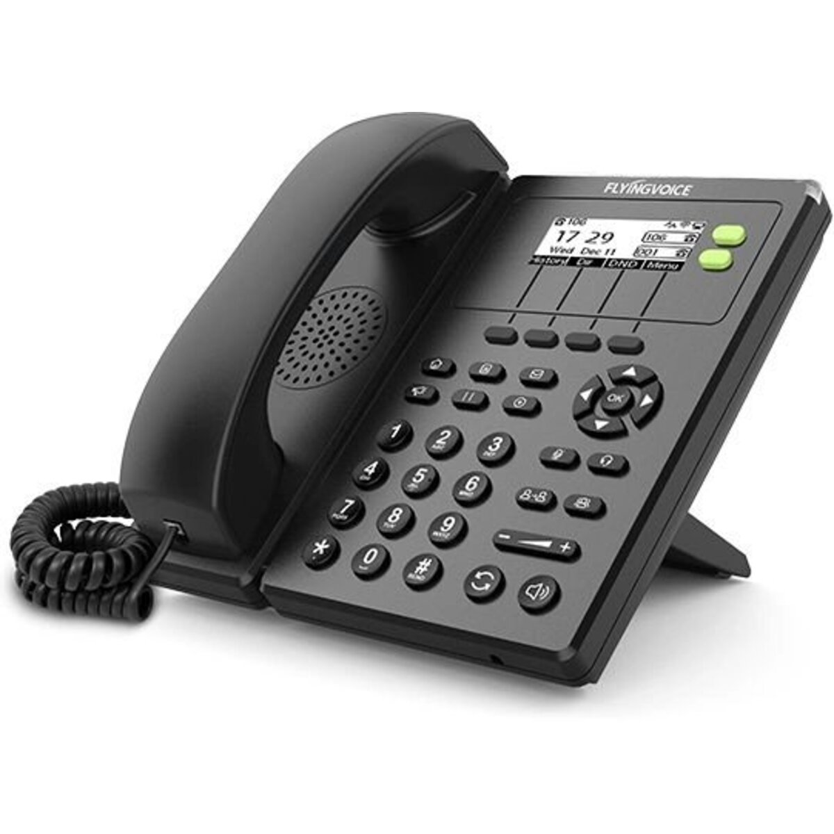 Телефон IP Flyingvoice FIP-10, черный