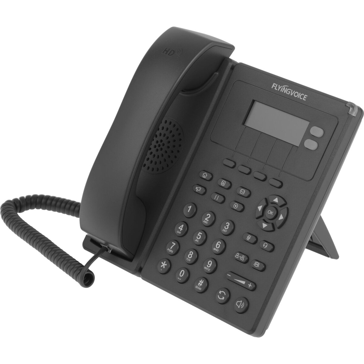 Телефон IP Flyingvoice FIP-10, черный
