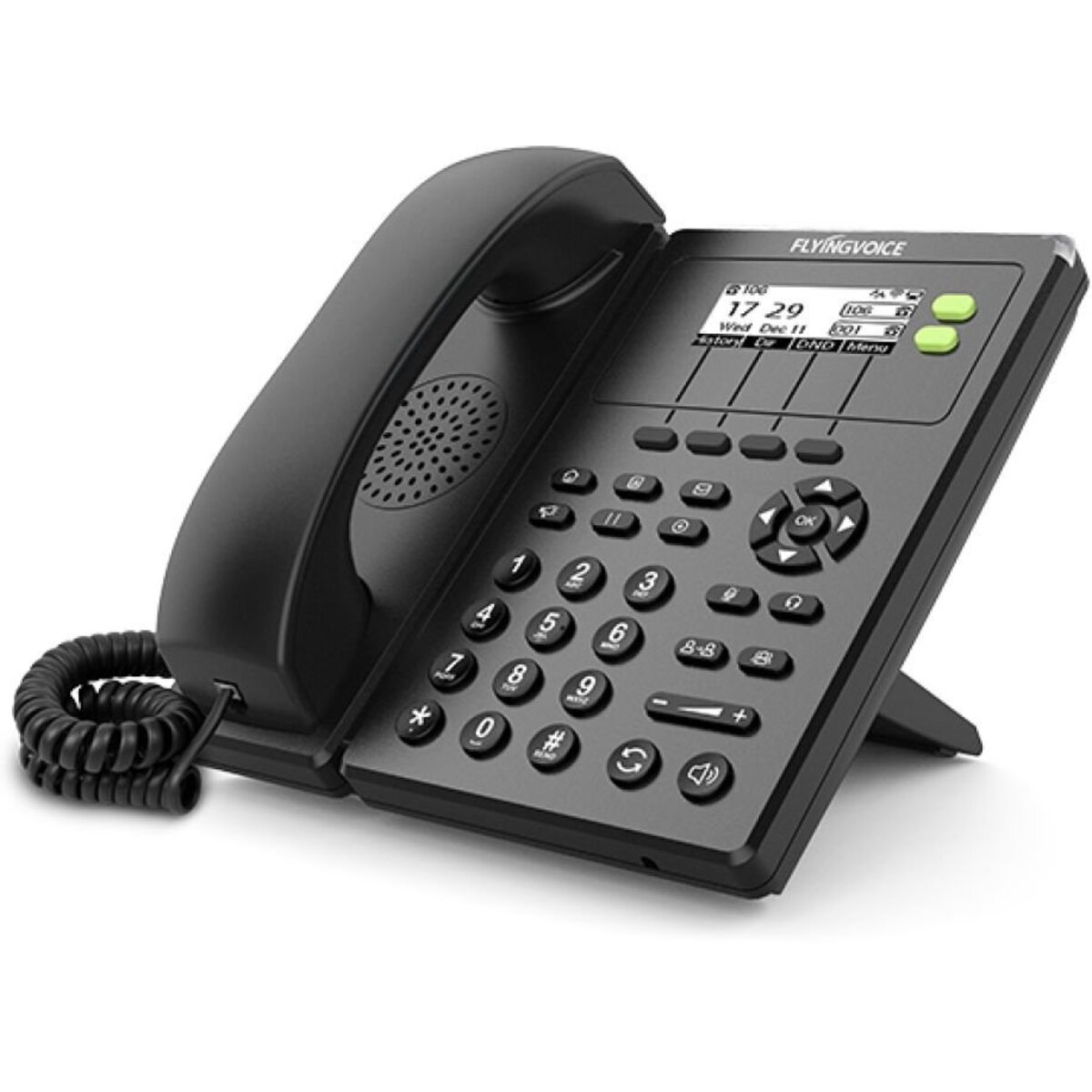 Телефон IP Flyingvoice FIP-10P, черный