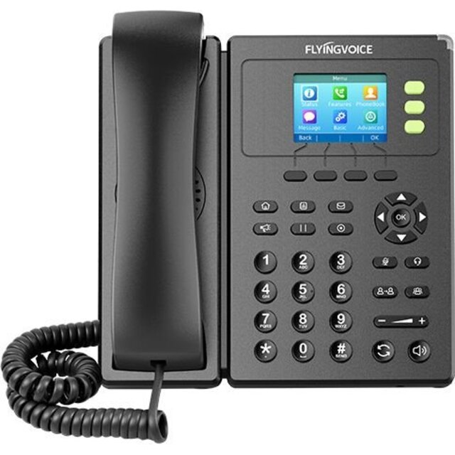 Телефон IP Flyingvoice FIP11C, черный