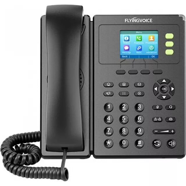 Телефон IP Flyingvoice FIP11CP, черный