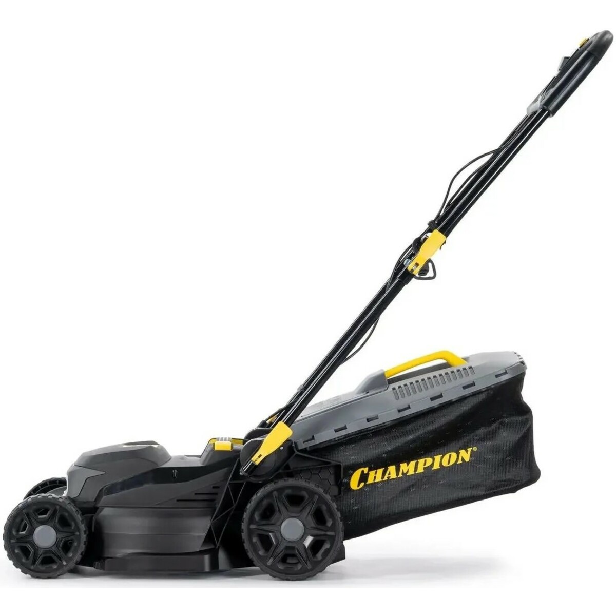 Газонокосилка роторная Champion EM4018 (Цвет: Black/Yellow)