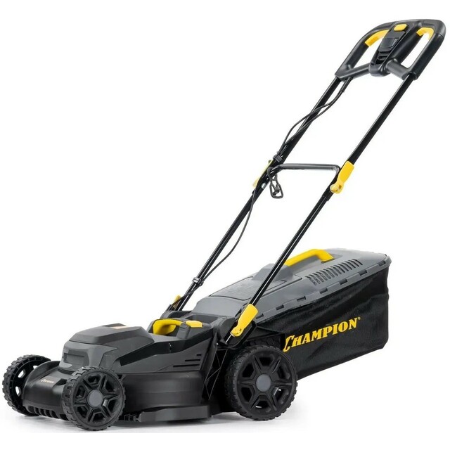 Газонокосилка роторная Champion EM4018 (Цвет: Black / Yellow)