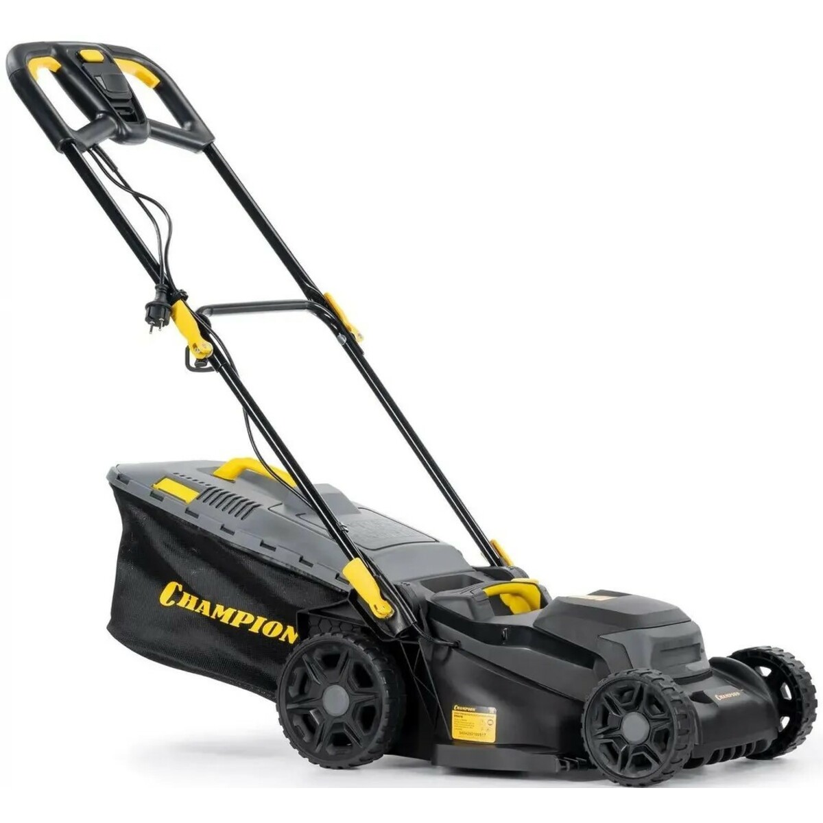 Газонокосилка роторная Champion EM4018 (Цвет: Black/Yellow)