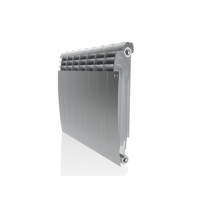 Радиатор Royal Thermo BiLiner 500/Silver Satin 8 секц. (Цвет: Silver)