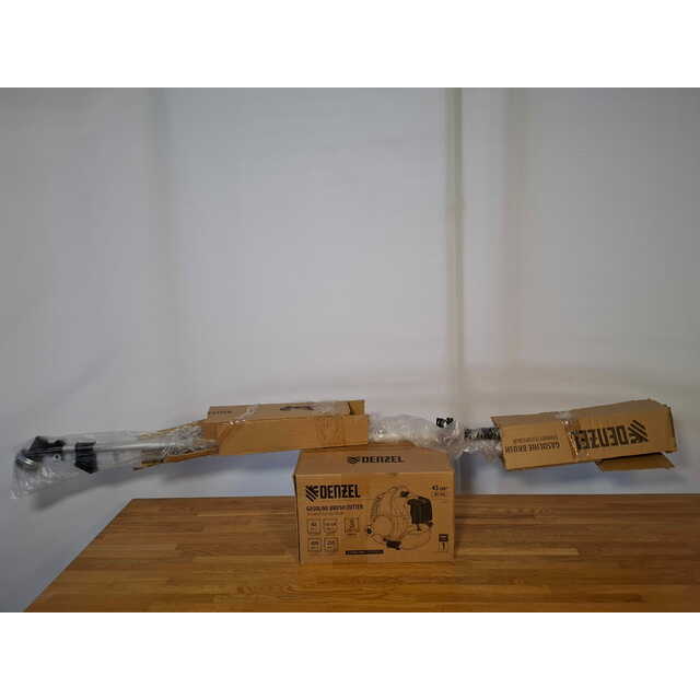 Триммер бензиновый Denzel DT-43E (Цвет: Yellow / Black)