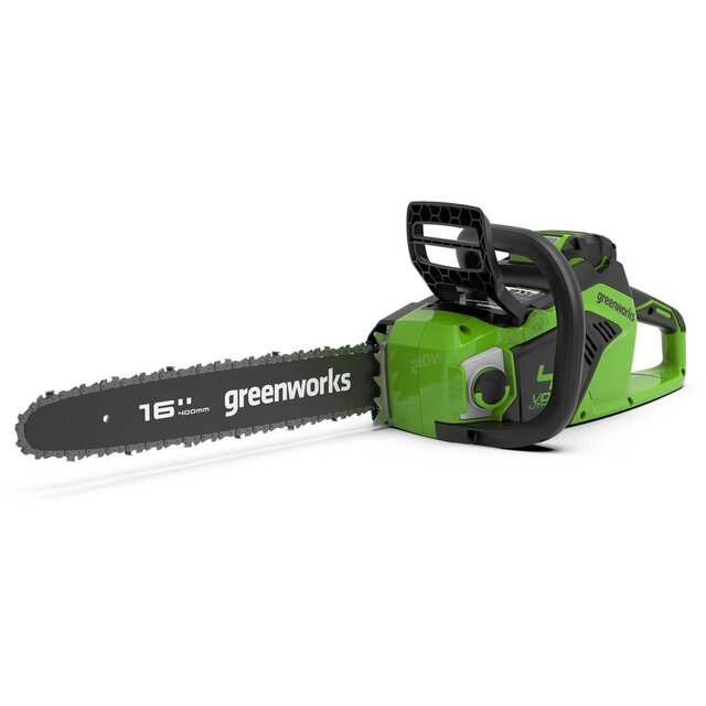 Электрическая цепная пила Greenworks GD40CS18K4 (Цвет: Green) Электрическая цепная пила Greenworks GD40CS18K4 (Цвет: Green)