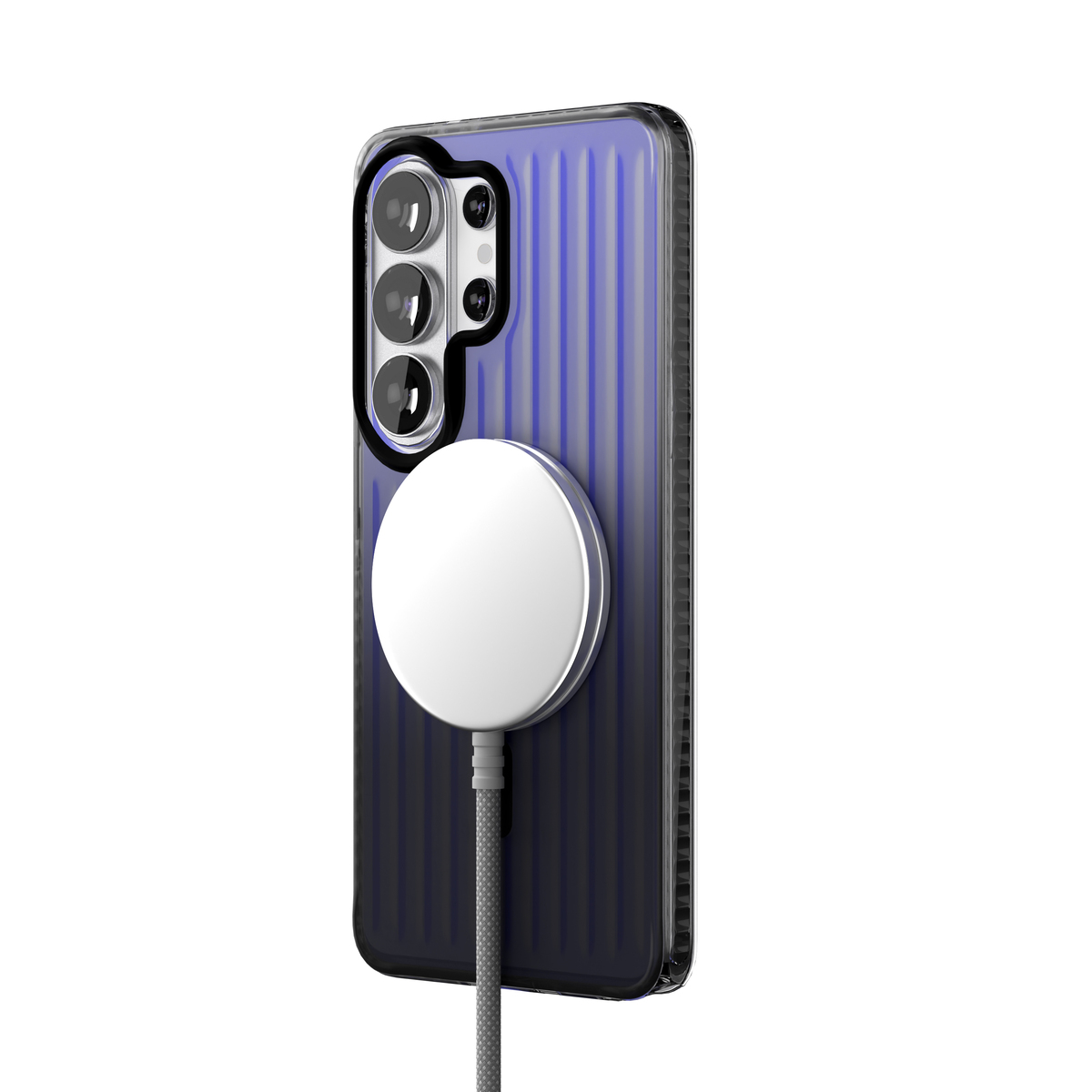 Чехол-накладка VLP Pulse Case with MagSafe для смартфона Samsung S26 Ultra (Цвет:Black)