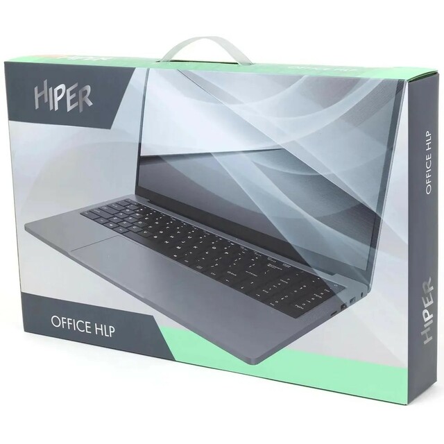 Ноутбук Hiper Office (Core i5 1235U 1.3Ghz / 8Gb DDR4 / SSD256Gb / Intel Iris Xe graphics / 15.6