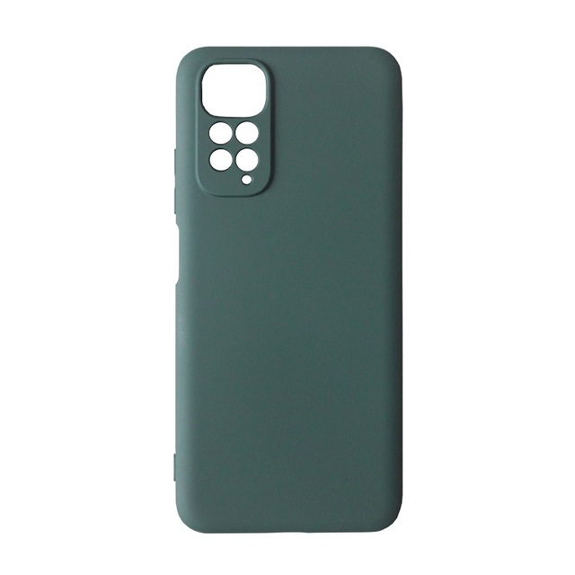 Чехол-накладка Borasco MicroFiber Case для смартфона Xiaomi Redmi Note 11 / 11S (Цвет: Green)