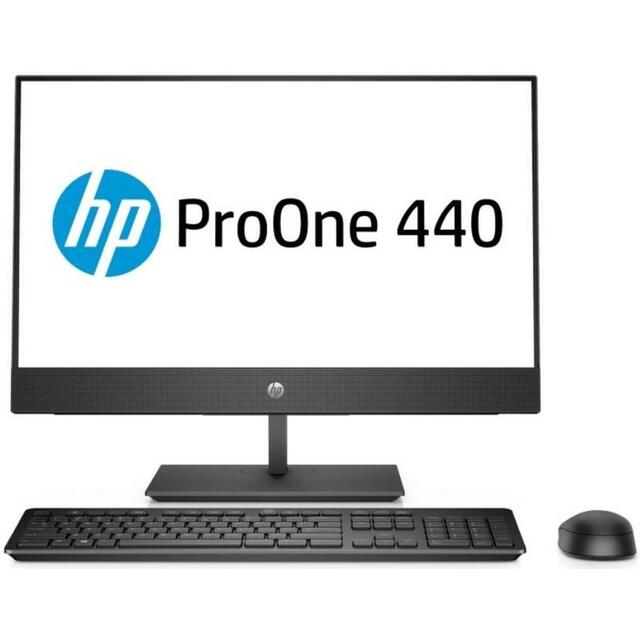 Моноблок HP ProOne 440 G5 AiO   23.8(1920x1080 IPS) / Intel Core i5 9500T(2.2Ghz) / 8192Mb / 1000+256PCISSDGb / noDVD / WiFi / war 1y / W10Pro + HP HDMI Port, HAS Stand, Spec