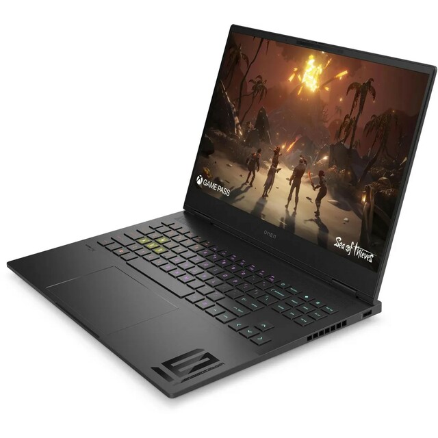 Ноутбук HP Omen 16-u1000ci (Intel Core i9 14900HX 2.2Ghz/32Gb DDR5/SSD 1Tb/NVIDIA GeForce RTX4070 8Gb/16 /UWVA/2.5K (2560x1600)/Free DOS/dk.gray/WiFi/BT/Cam)