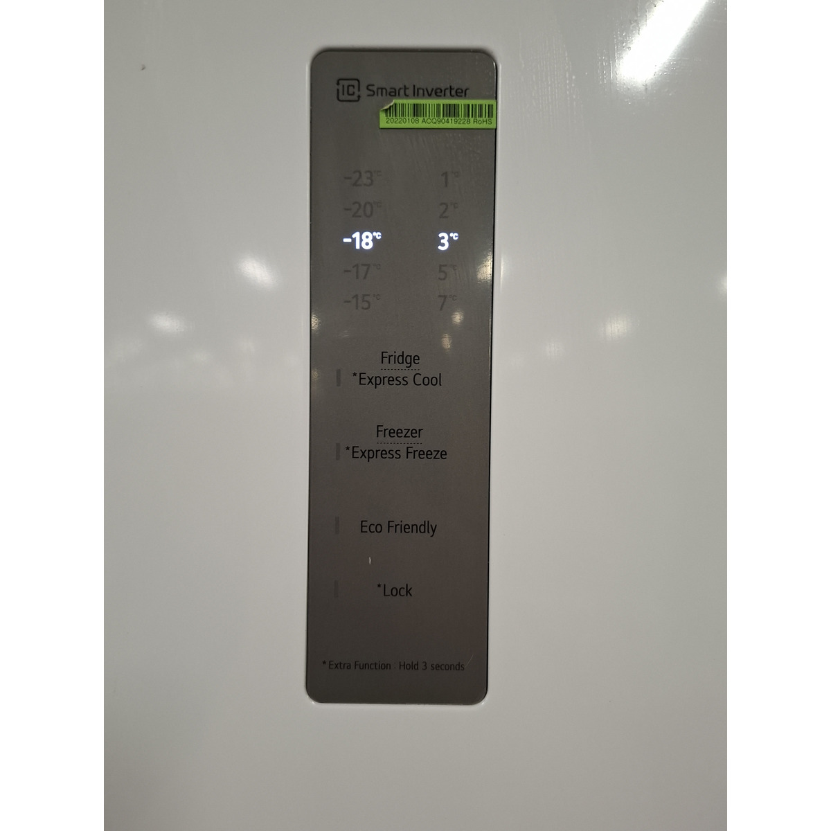 Холодильник LG GA-B509DQXL, белый 