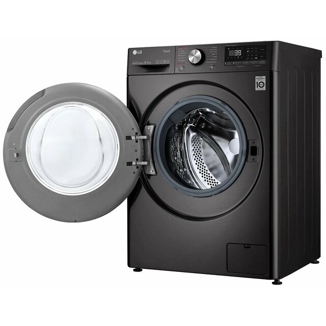 Стиральная машина LG F4WV910P2SE (Цвет: Black)