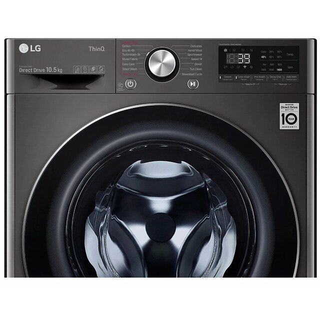 Стиральная машина LG F4WV910P2SE (Цвет: Black)