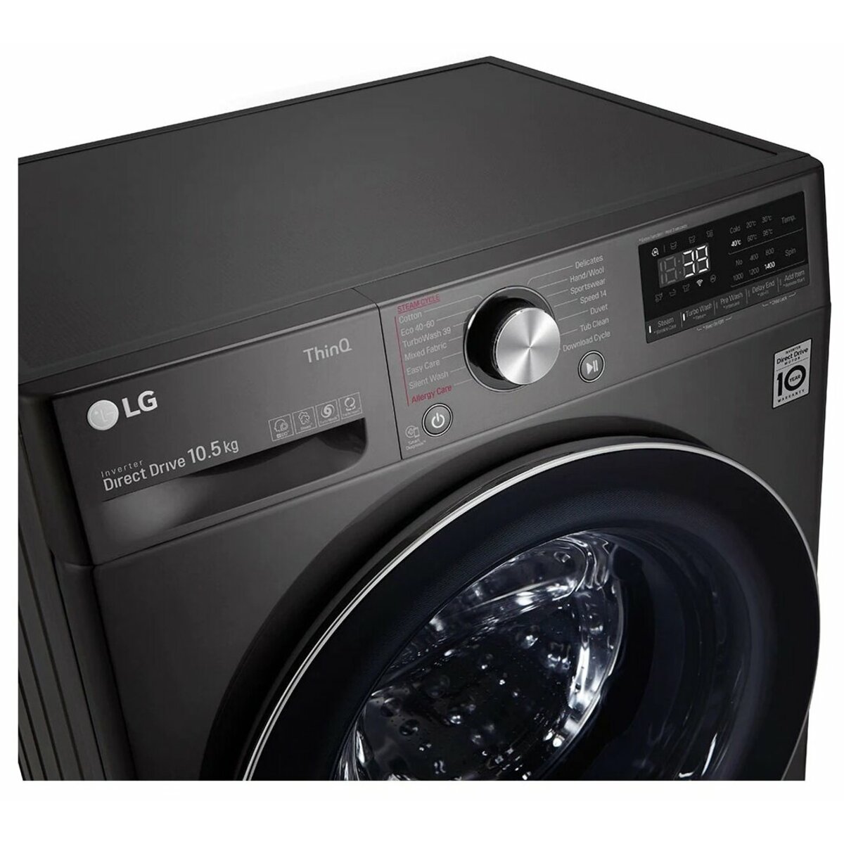 Стиральная машина LG F4WV910P2SE (Цвет: Black)