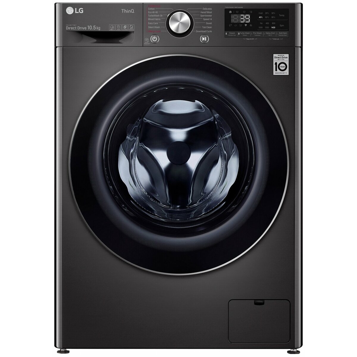Стиральная машина LG F4WV910P2SE (Цвет: Black)