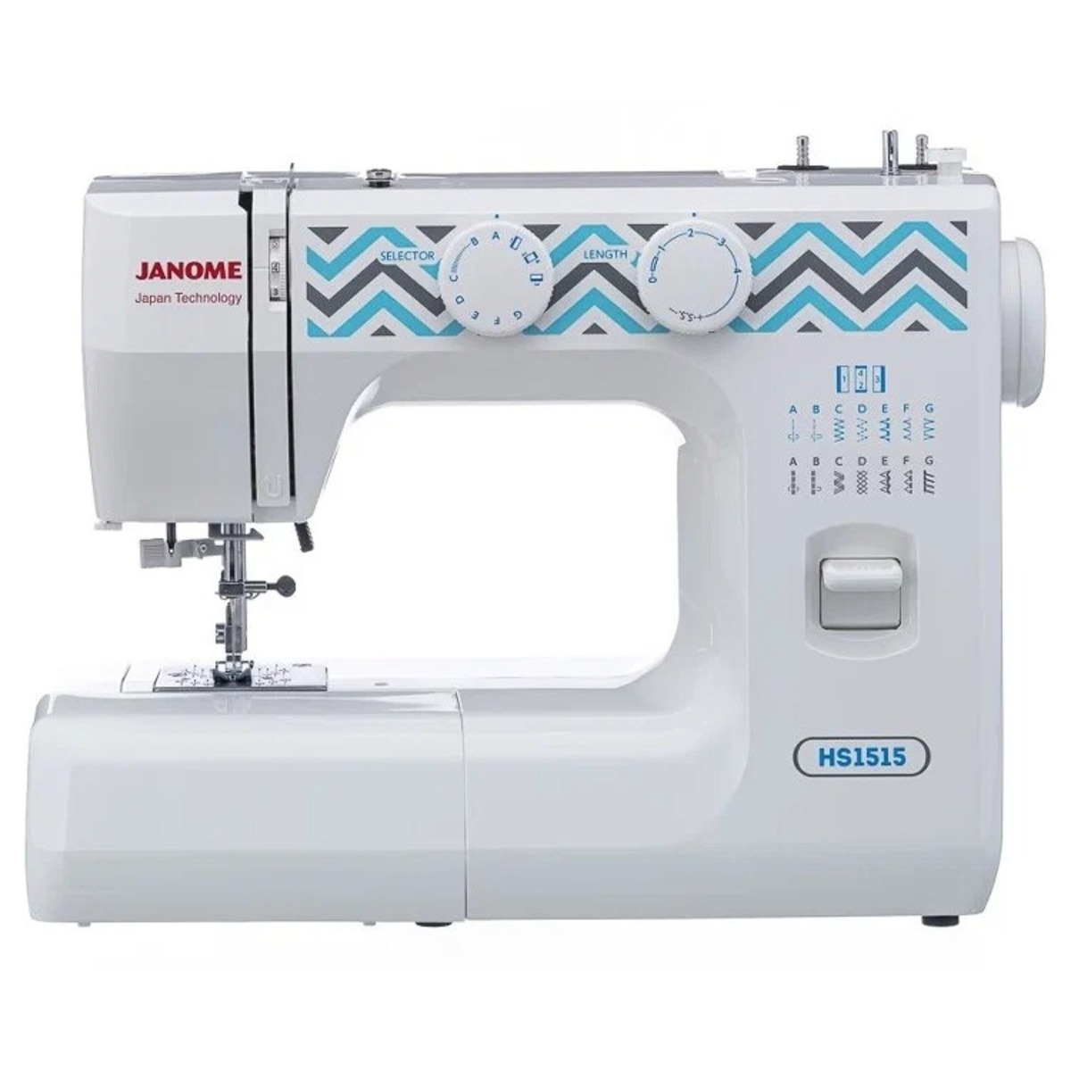 Швейная машина Janome HS1515 (Цвет: White)