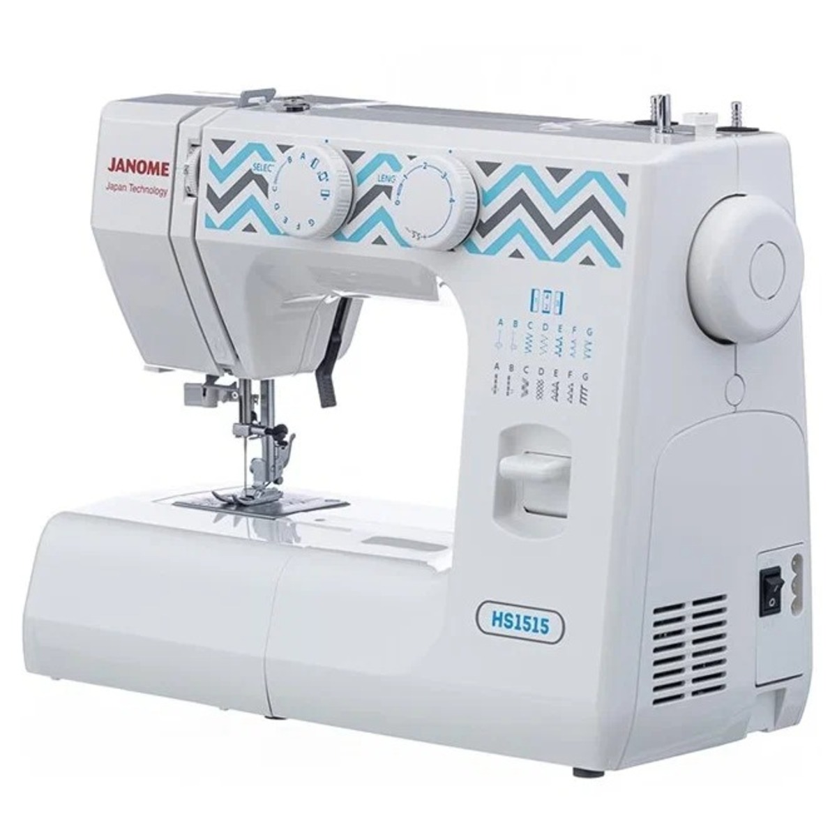 Швейная машина Janome HS1515 (Цвет: White)