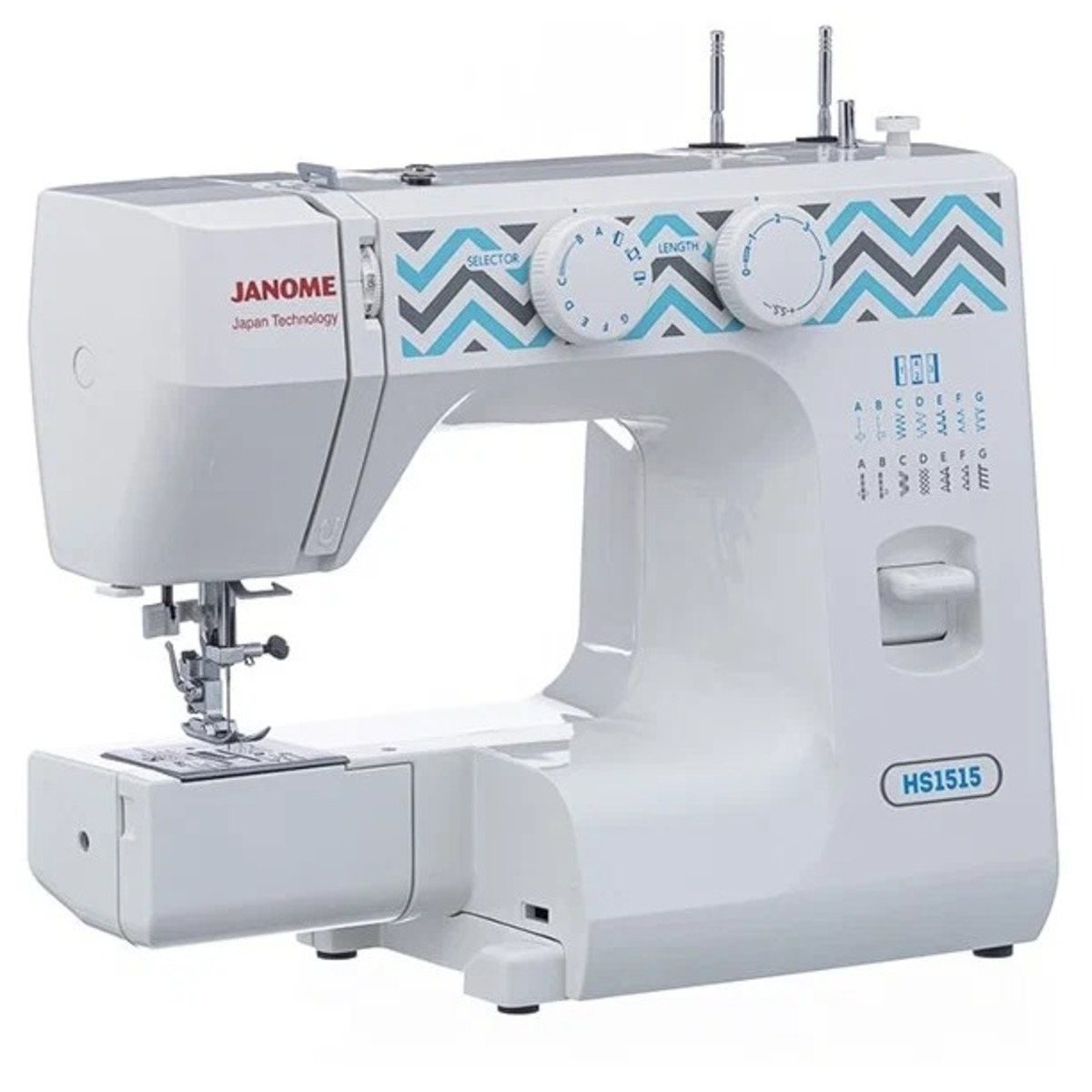 Швейная машина Janome HS1515 (Цвет: White)