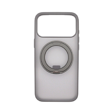 Чехол-накладка Comma Joy Elegant Magnetic 360 Rotating Stand Case для iPhone 17 Pro Max (Цвет: Titanium Gray)
