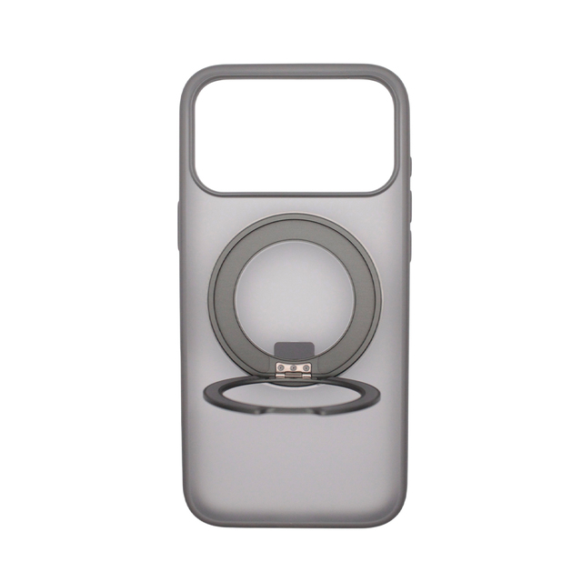 Чехол-накладка Comma Joy Elegant Magnetic 360 Rotating Stand Case для iPhone 17 Pro Max (Цвет: Titanium Gray) Чехол-накладка Comma Joy Elegant Magnetic 360 Rotating Stand Case для iPhone 17 Pro Max (Цвет: Titanium Gray)