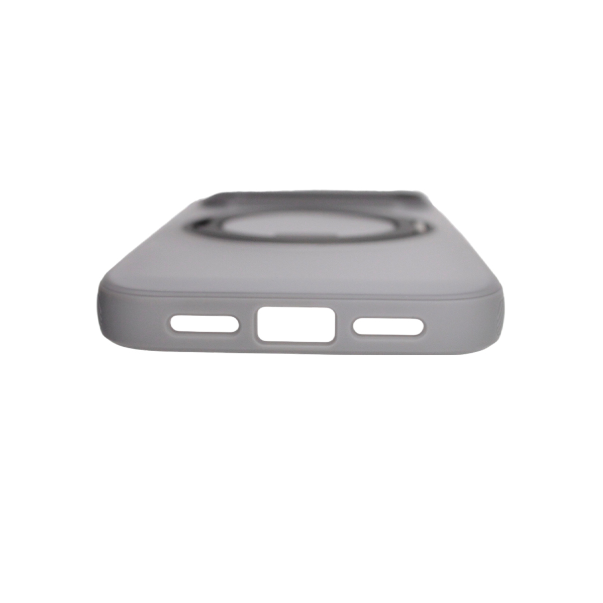 Чехол-накладка Comma Joy Elegant Magnetic 360 Rotating Stand Case для iPhone 17 Pro Max (Цвет: Titanium Gray)