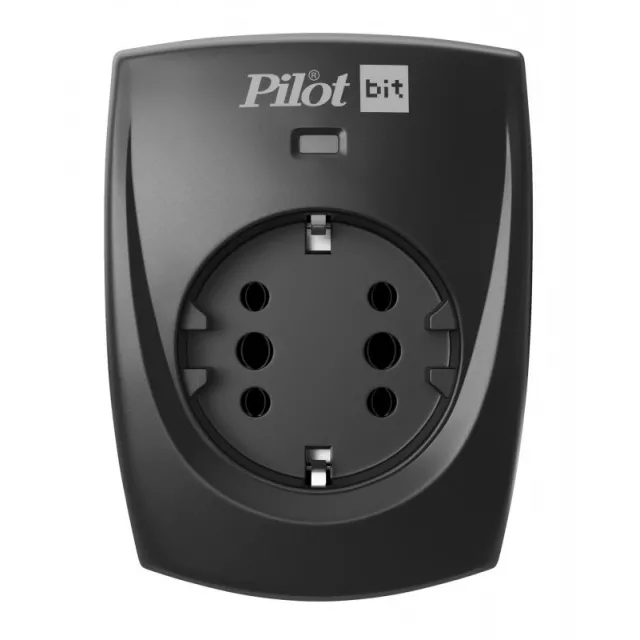 Сетевой фильтр Pilot Bit (1 розетка) (Цвет: Black)