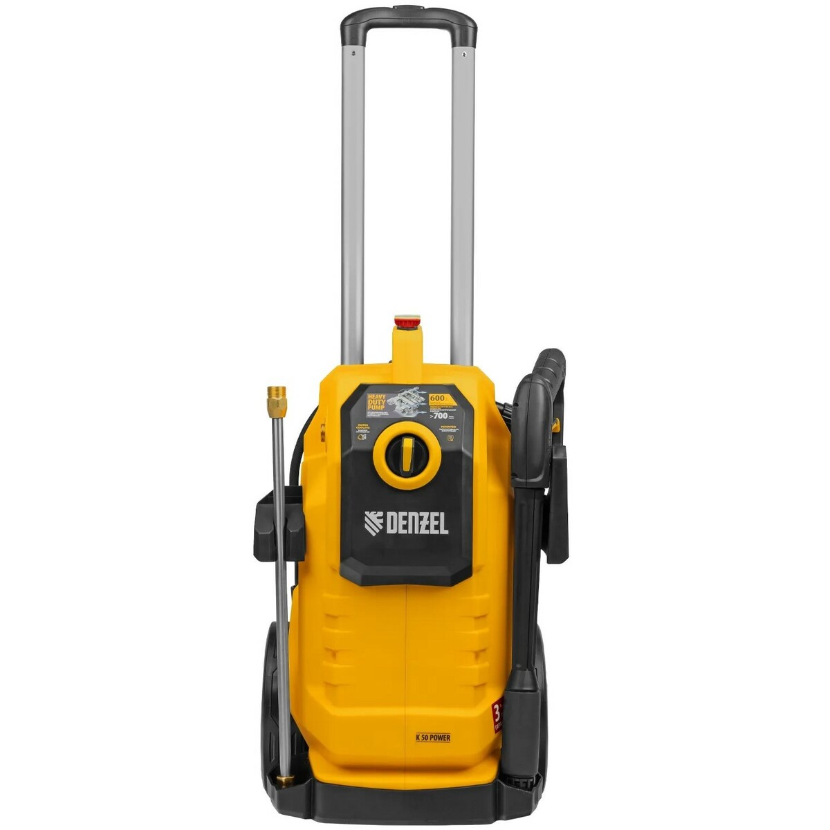 Минимойка DENZEL K 50 Power (Цвет: Orange / Black)