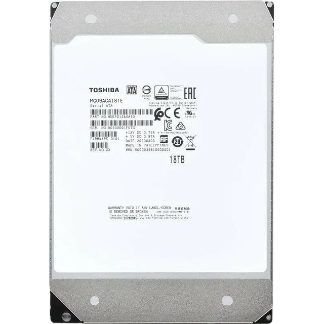 Жесткий диск Toshiba SATA-III 18Tb MG09ACA18TE