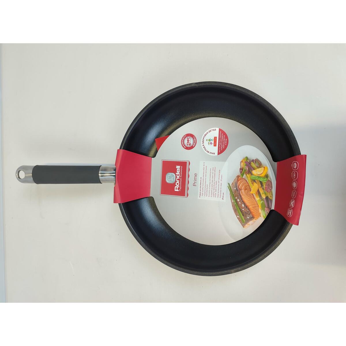 Сковорода Rondell Prime RDS-1676 (Цвет: Inox)
