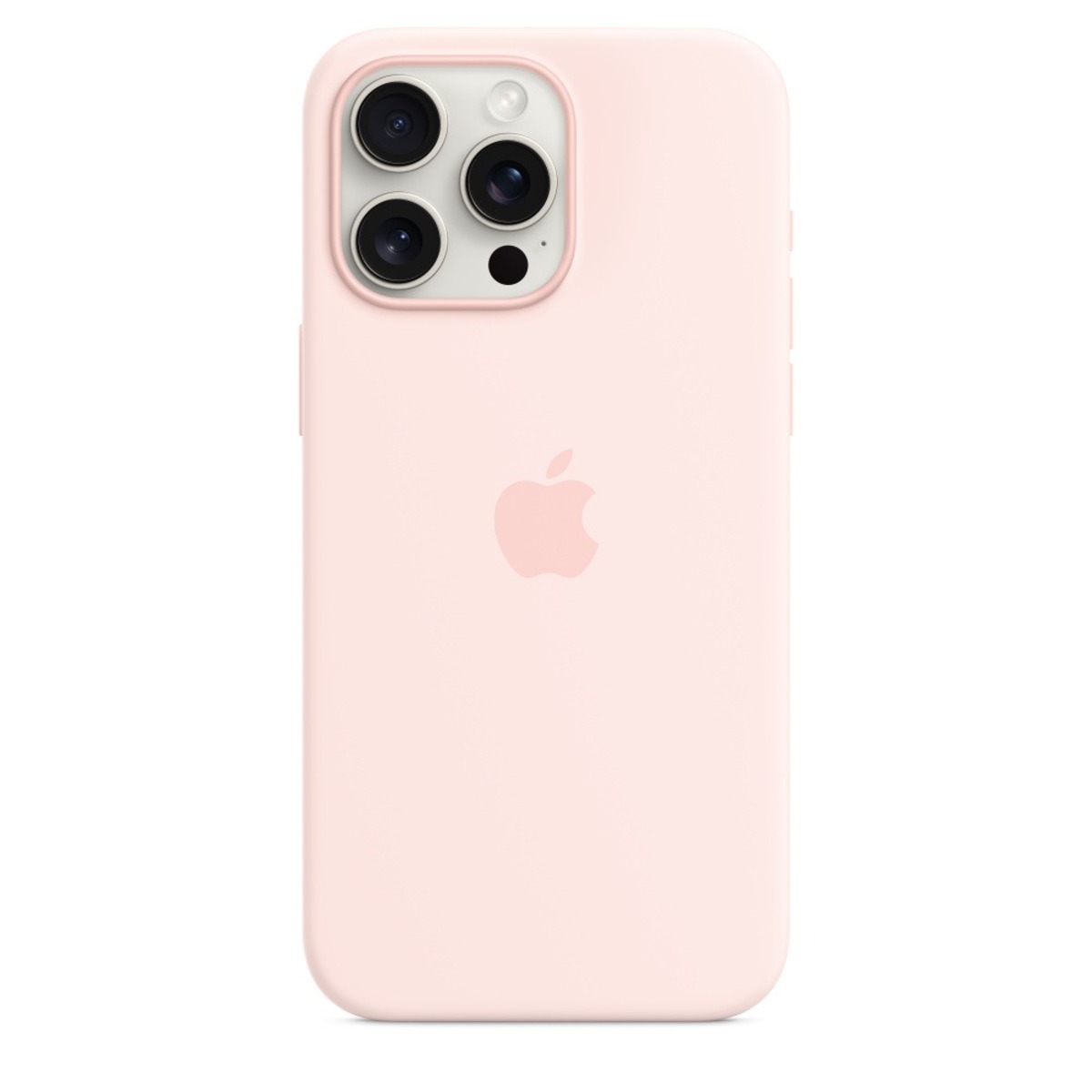 Купить Чехол-накладка Apple Silicone Case with MagSafe для смартфона Apple  iPhone 15 Pro Max (Цвет: Light Pink) MT1U3 в СПб недорого | Выгодные цены  на Чехол-накладка Apple Silicone Case with MagSafe для