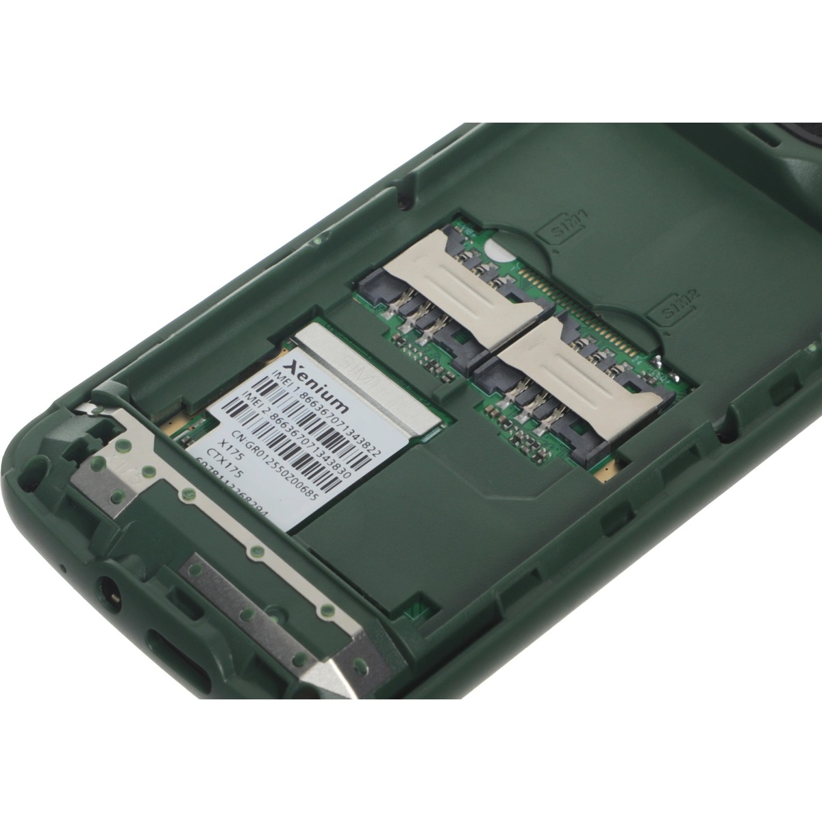 Мобильный телефон Philips Xenium X175 (Цвет: Green)