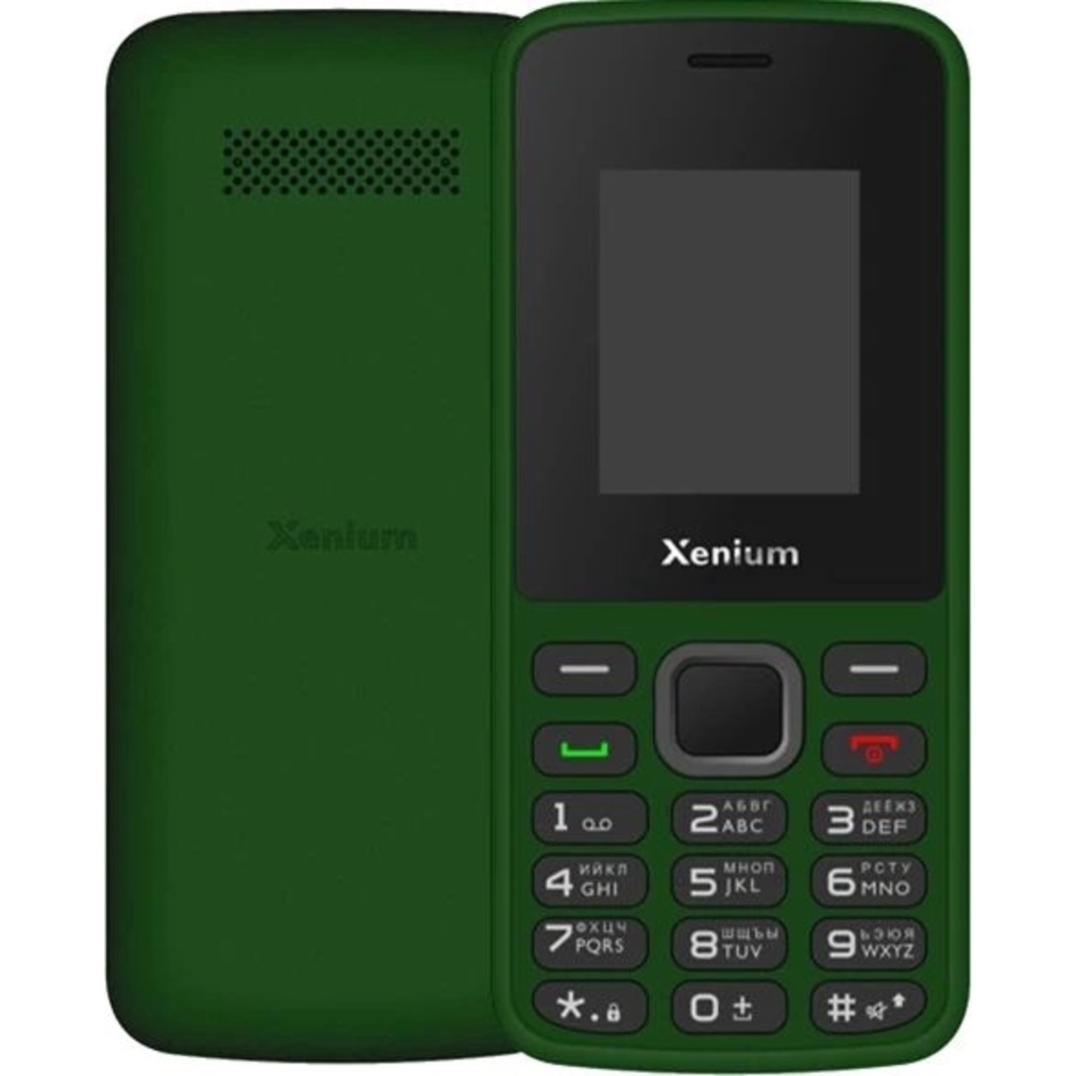 Мобильный телефон Philips Xenium X175 (Цвет: Green)