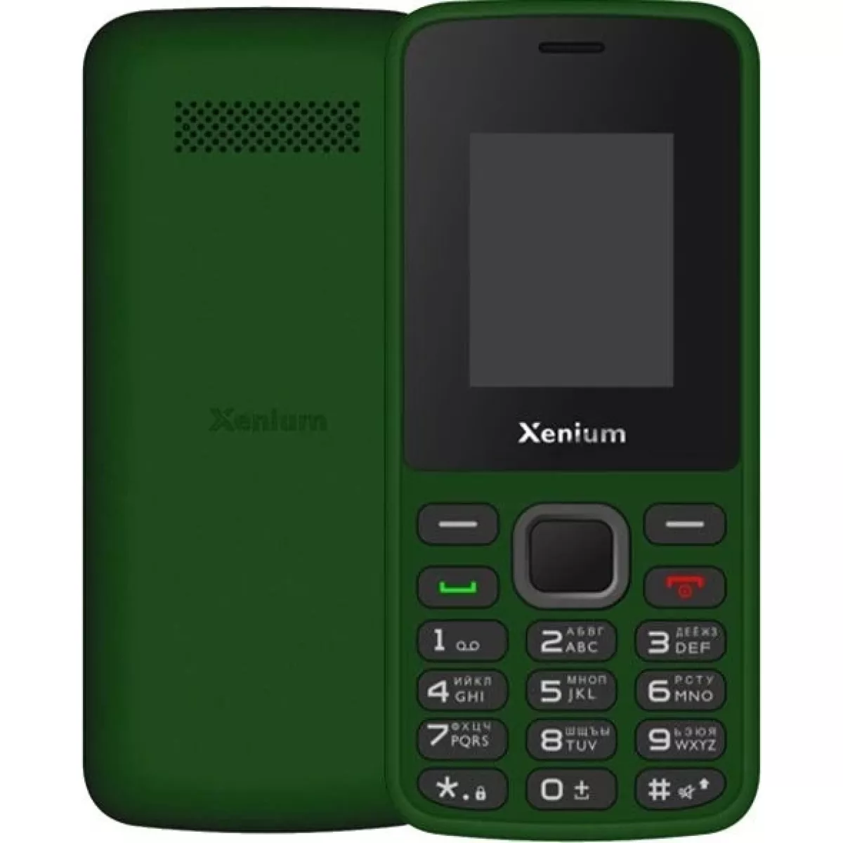 Мобильный телефон Philips Xenium X175 (Цвет: Green)