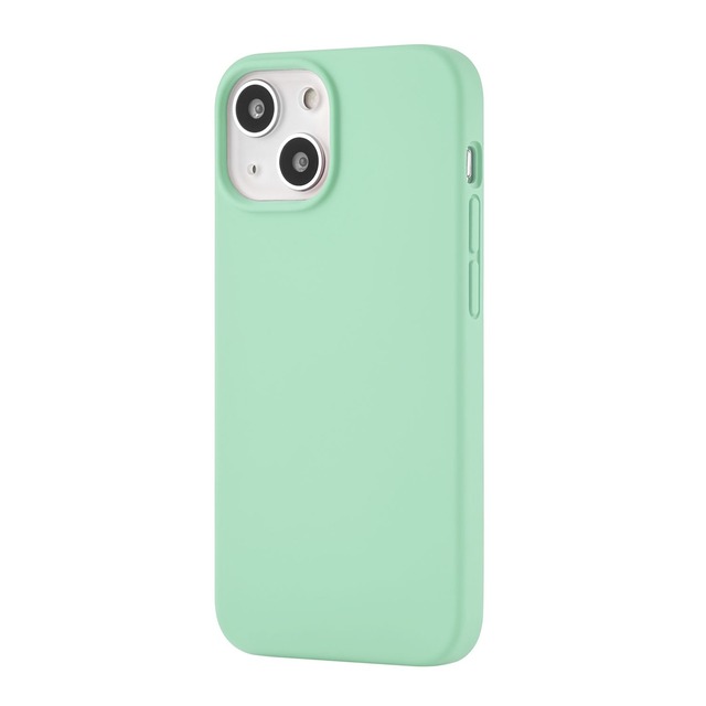 Чехол-накладка uBear Touch Case для смартфона Apple iPhone 13 (Цвет: Light Green) 