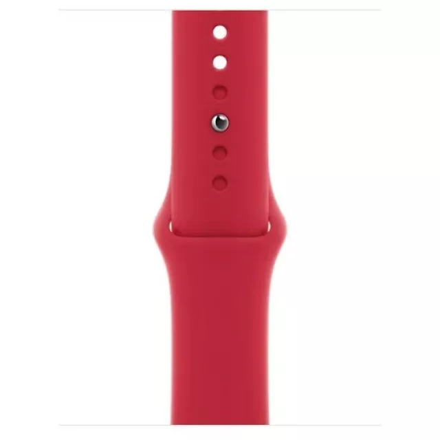 Умные часы Apple Watch Series 7 45mm Aluminum Case with Sport Band (Цвет: Red)