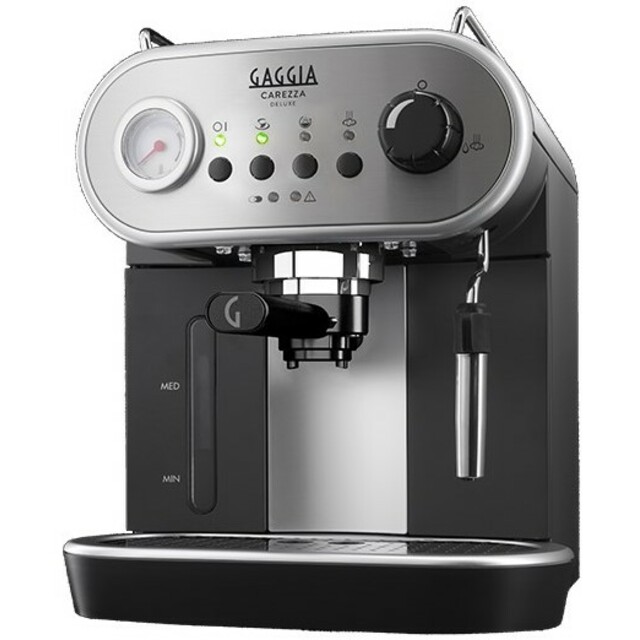 Кофемашина GAGGIA Carezza Deluxe (Цвет: Silver) Кофемашина GAGGIA Carezza Deluxe (Цвет: Silver)