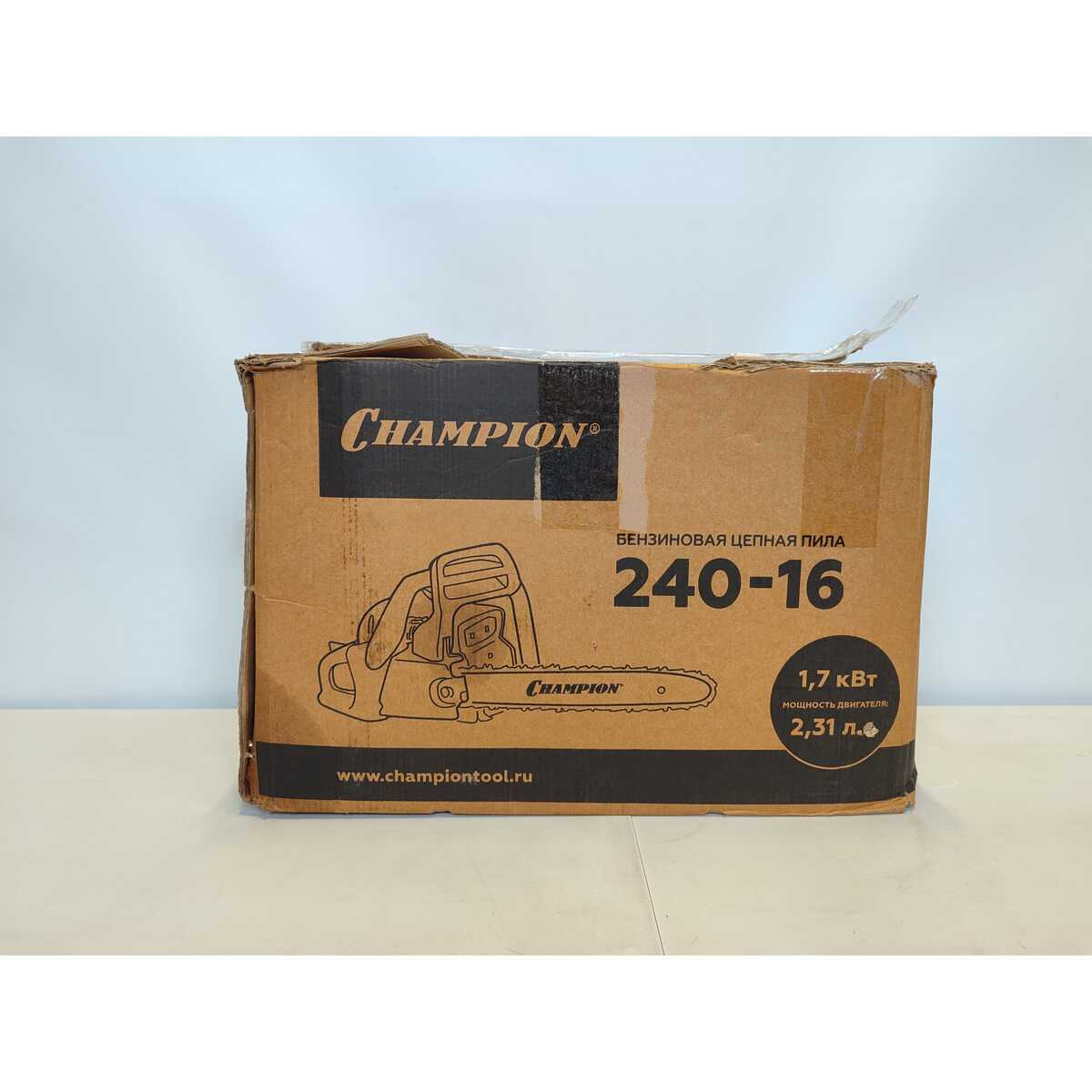 Бензопила Champion 240-16 (Цвет: Yellow)