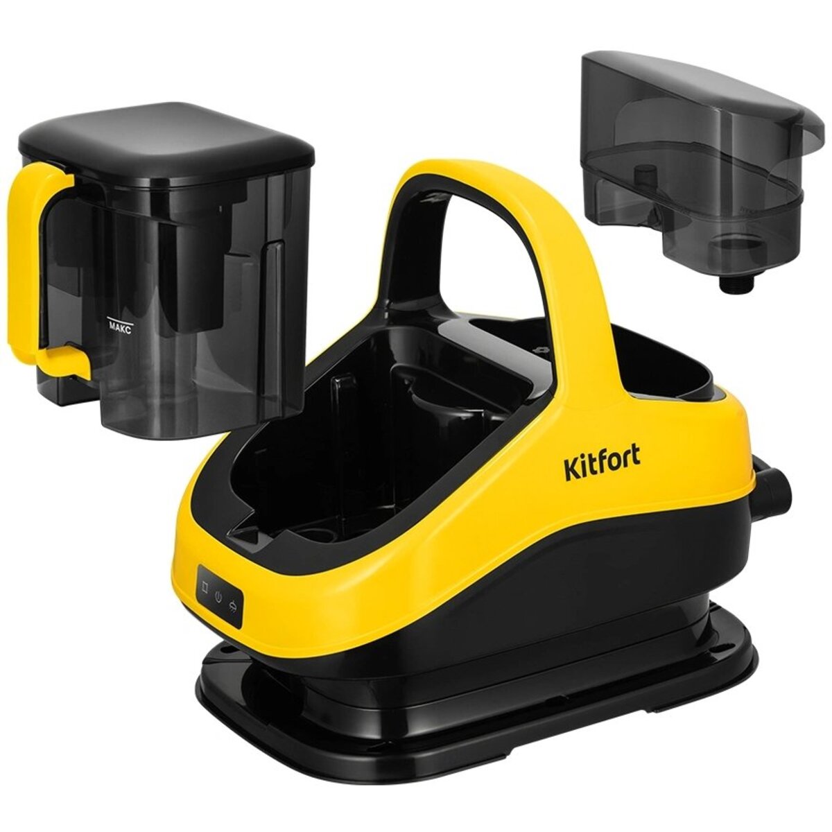 Пылесос моющий Kitfort КТ-5555 (Цвет: Yellow / Black)