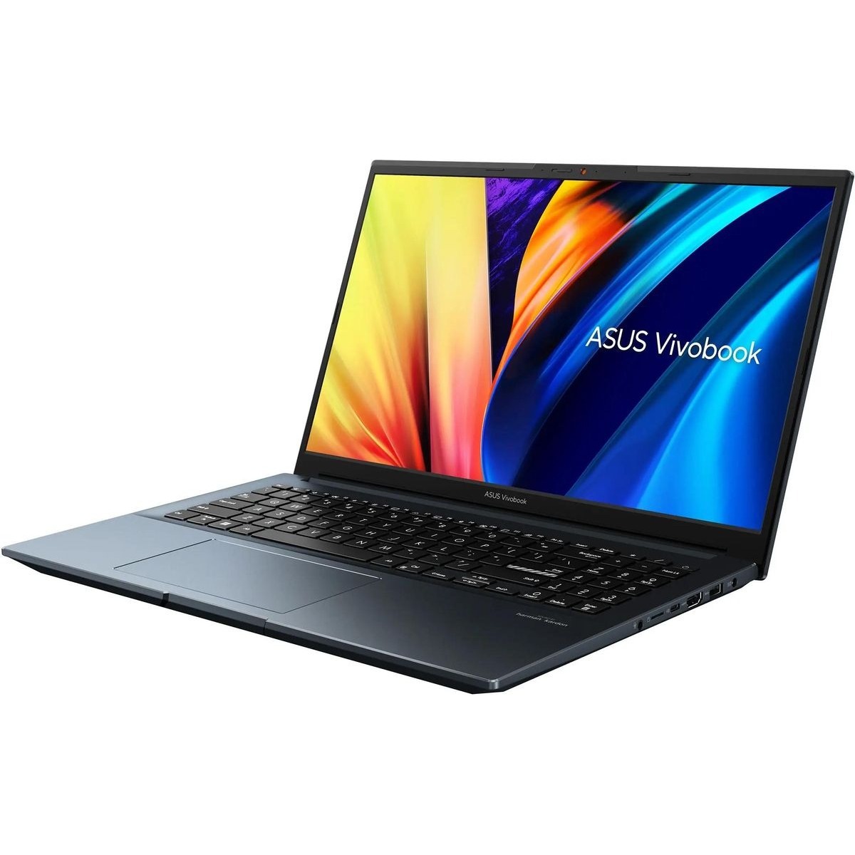 Ноутбук Asus Vivobook Pro 15 M6500QH-HN034 Ryzen 5 5600H / 8Gb / SSD512Gb / NVIDIA GeForce GTX 1650 / 15.6 / IPS / 1920x1080 / noOS / blue / WiFi / BT / Cam