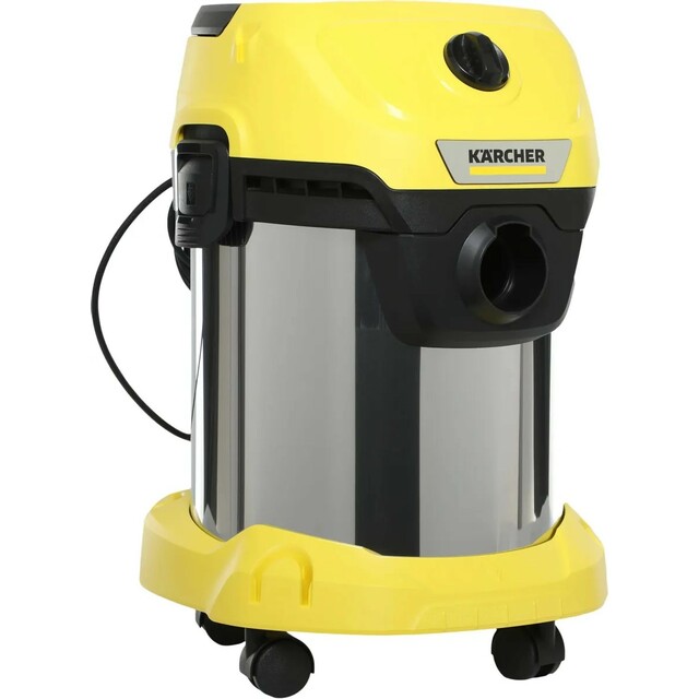 Строительный пылесос Karcher WD 3 S V-17/4/20 (Цвет: Yellow)