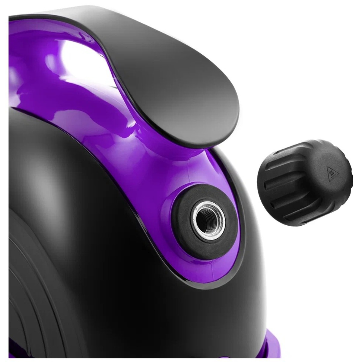 Пароочиститель Kitfort КТ-9102-1 (Цвет: Black / Purple)