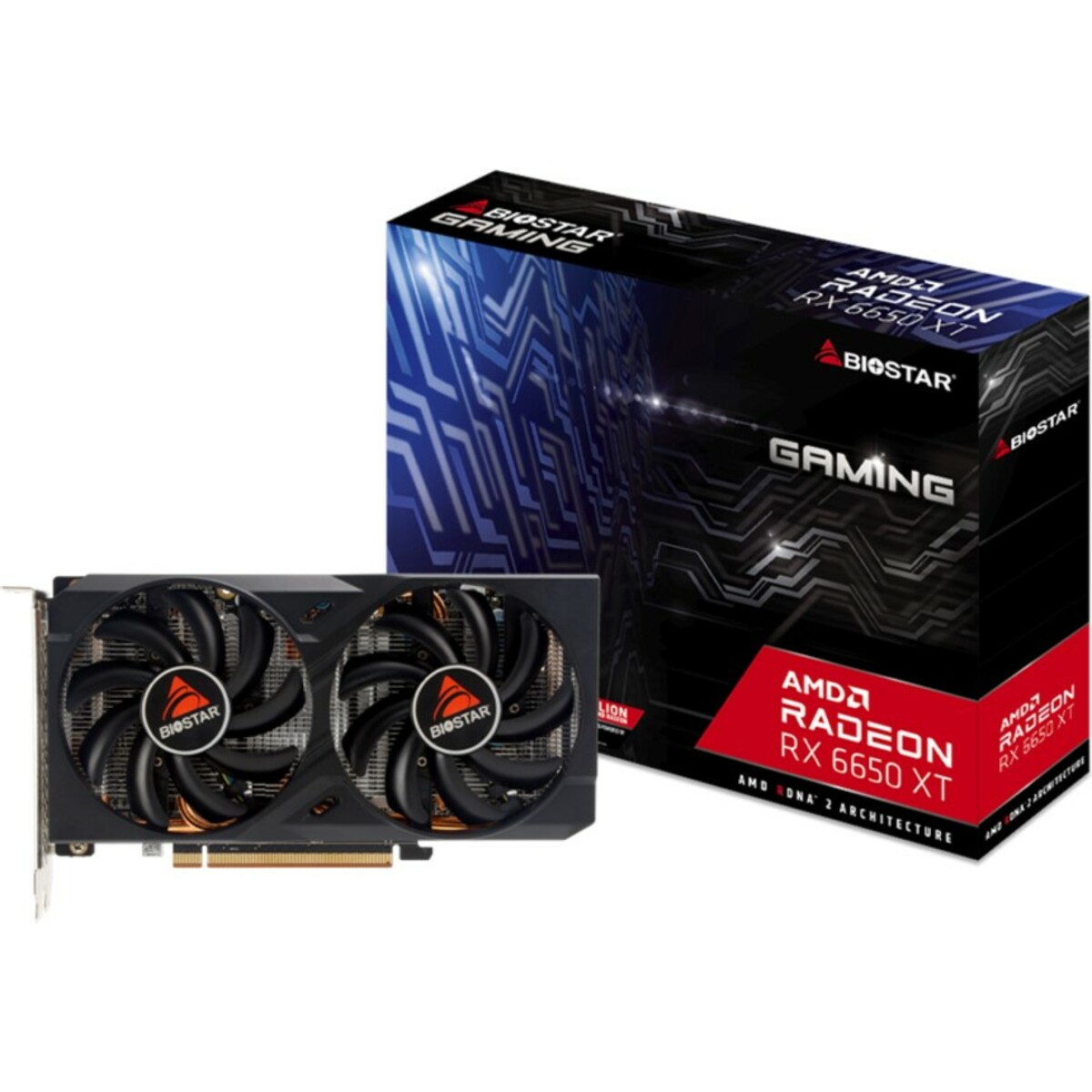 Видеокарта Biostar Radeon RX 6650 XT 8Gb (VA6656TM81)