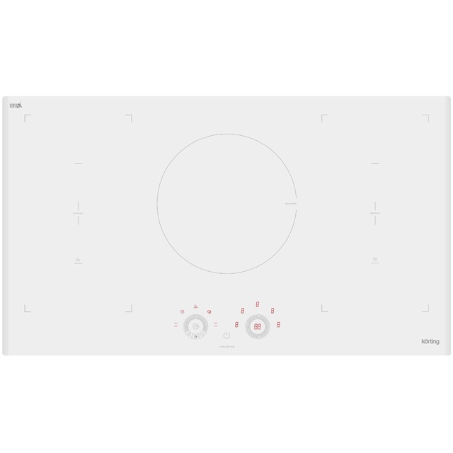 Индукционная варочная панель Korting HIB 95750 BW SMART, белый 