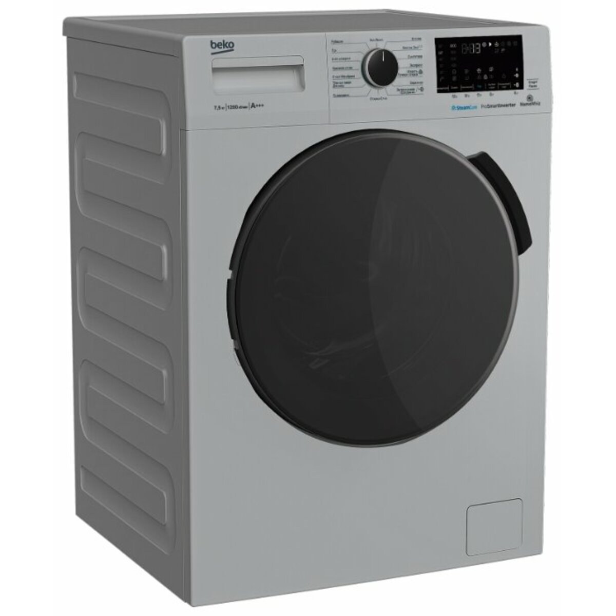 Стиральная машина Beko WSPE7H616S (Цвет: Silver)